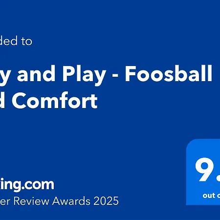 And Play - Foosball And Comfort * Szófia